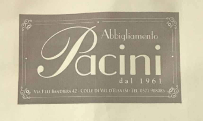 NUOVO ABBIGLIAMENTO PACINI